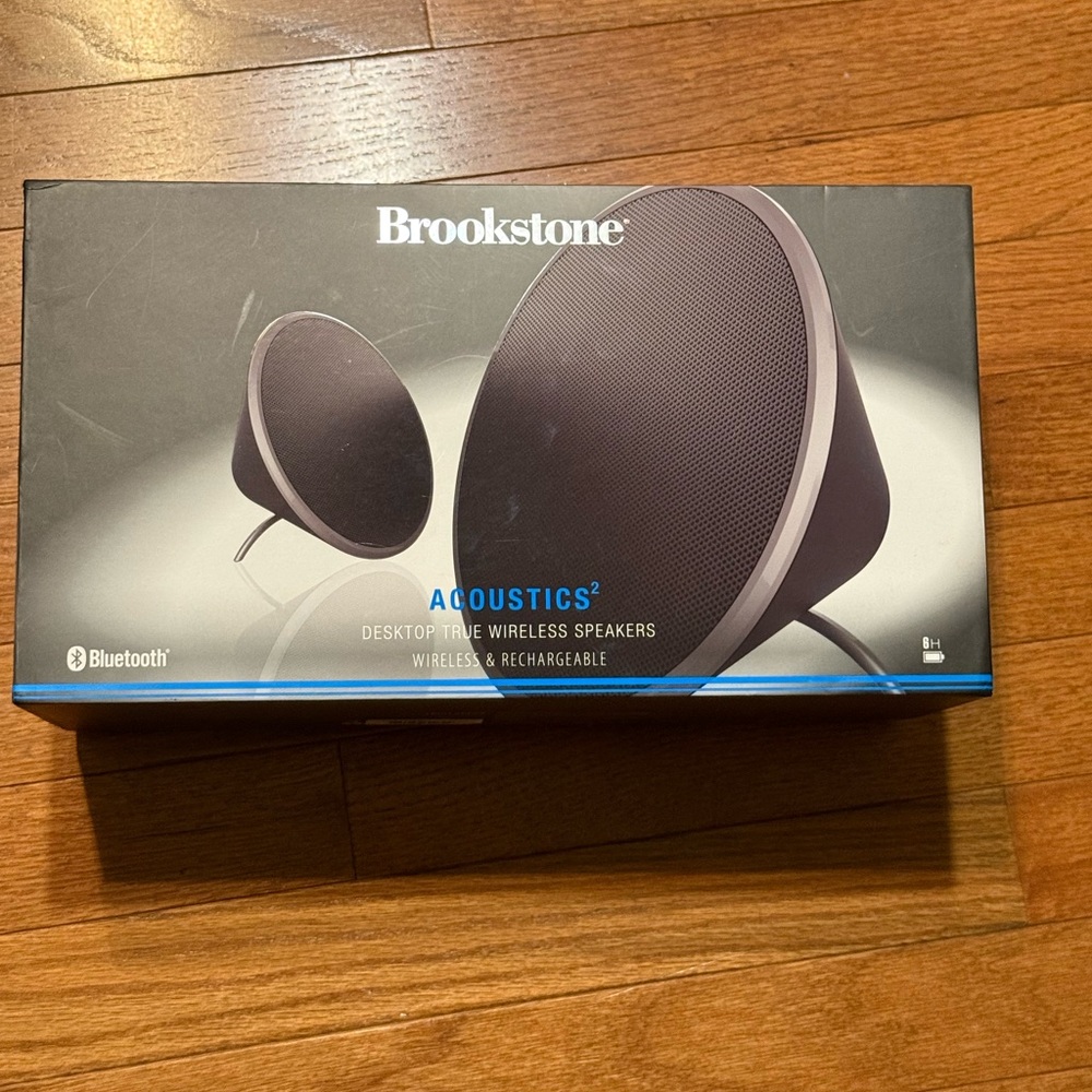 Brookstone Acoustics² Wireless Speakers - Black